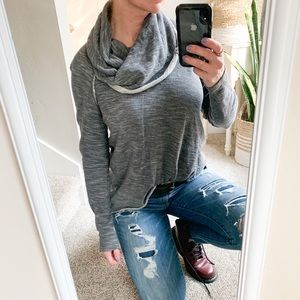 We the Free by FREE PEOPLE Cowlneck pullover